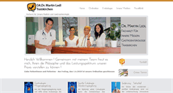 Desktop Screenshot of gastroskopie-dr-ledl.at